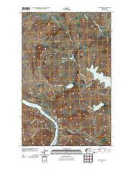 Belvedere Washington Historical topographic map, 1:24000 scale, 7.5 X 7.5 Minute, Year 2011