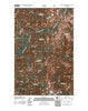 Benchmark Mountain Washington Historical topographic map, 1:24000 scale, 7.5 X 7.5 Minute, Year 2011