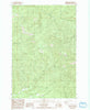 Bernier Creek Washington Historical topographic map, 1:24000 scale, 7.5 X 7.5 Minute, Year 1985