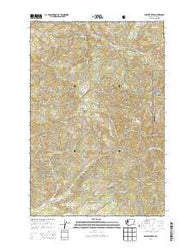 Bernier Creek Washington Current topographic map, 1:24000 scale, 7.5 X 7.5 Minute, Year 2013