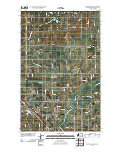 Bertrand Creek Washington Historical topographic map, 1:24000 scale, 7.5 X 7.5 Minute, Year 2011