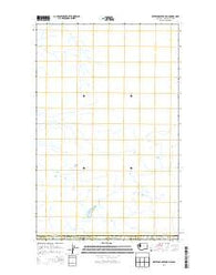 Bertrand Creek OE N Washington Current topographic map, 1:24000 scale, 7.5 X 7.5 Minute, Year 2014