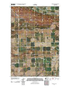 Beverly NE Washington Historical topographic map, 1:24000 scale, 7.5 X 7.5 Minute, Year 2011