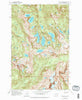 Big Snow Mtn Washington Historical topographic map, 1:24000 scale, 7.5 X 7.5 Minute, Year 1965