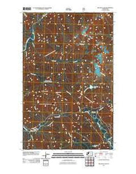 Big Devil Peak Washington Historical topographic map, 1:24000 scale, 7.5 X 7.5 Minute, Year 2011