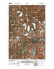 Big Snow Mountain Washington Historical topographic map, 1:24000 scale, 7.5 X 7.5 Minute, Year 2011
