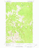 Billy Goat Mtn Washington Historical topographic map, 1:24000 scale, 7.5 X 7.5 Minute, Year 1969