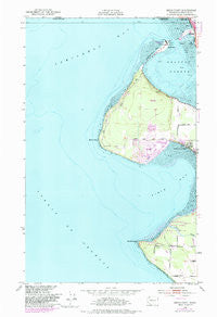 Birch Point Washington Historical topographic map, 1:24000 scale, 7.5 X 7.5 Minute, Year 1952