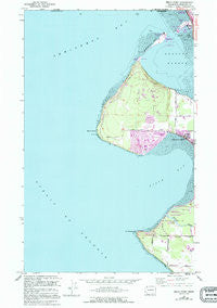 Birch Point Washington Historical topographic map, 1:24000 scale, 7.5 X 7.5 Minute, Year 1952