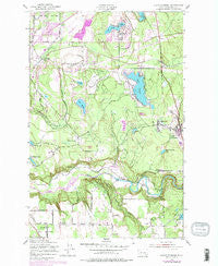 Black Diamond Washington Historical topographic map, 1:24000 scale, 7.5 X 7.5 Minute, Year 1949