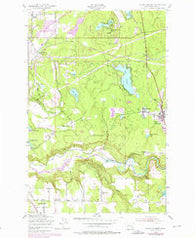 Black Diamond Washington Historical topographic map, 1:24000 scale, 7.5 X 7.5 Minute, Year 1949