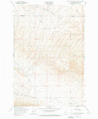 Black Rock Spring NW Washington Historical topographic map, 1:24000 scale, 7.5 X 7.5 Minute, Year 1953