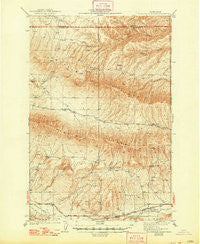 Black Rock Spring Washington Historical topographic map, 1:62500 scale, 15 X 15 Minute, Year 1941