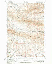 Black Rock Spring Washington Historical topographic map, 1:62500 scale, 15 X 15 Minute, Year 1953
