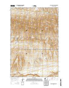 Black Rock Spring Washington Current topographic map, 1:24000 scale, 7.5 X 7.5 Minute, Year 2013