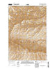 Black Rock Spring NE Washington Current topographic map, 1:24000 scale, 7.5 X 7.5 Minute, Year 2013
