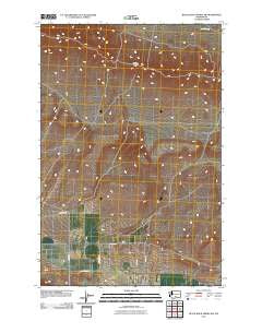 Black Rock Spring SW Washington Historical topographic map, 1:24000 scale, 7.5 X 7.5 Minute, Year 2011