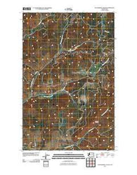 Blackhorse Canyon Washington Historical topographic map, 1:24000 scale, 7.5 X 7.5 Minute, Year 2011