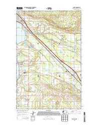 Blaine Washington Current topographic map, 1:24000 scale, 7.5 X 7.5 Minute, Year 2014