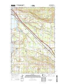 Blaine Washington Current topographic map, 1:24000 scale, 7.5 X 7.5 Minute, Year 2014