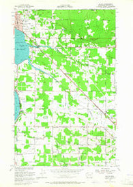 Blaine Washington Historical topographic map, 1:24000 scale, 7.5 X 7.5 Minute, Year 1952
