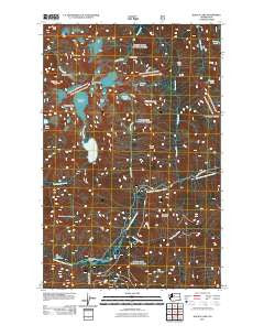 Blanca Lake Washington Historical topographic map, 1:24000 scale, 7.5 X 7.5 Minute, Year 2011