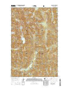 Blanca Lake Washington Current topographic map, 1:24000 scale, 7.5 X 7.5 Minute, Year 2014