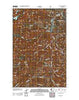 Blewett Washington Historical topographic map, 1:24000 scale, 7.5 X 7.5 Minute, Year 2011