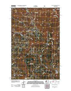 Blewett Pass Washington Historical topographic map, 1:24000 scale, 7.5 X 7.5 Minute, Year 2011
