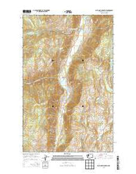 Blue Goat Mountain Washington Current topographic map, 1:24000 scale, 7.5 X 7.5 Minute, Year 2014