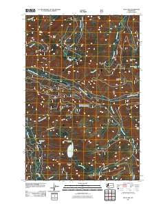 Blue Lake Washington Historical topographic map, 1:24000 scale, 7.5 X 7.5 Minute, Year 2011