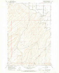 Bluelight NW Washington Historical topographic map, 1:24000 scale, 7.5 X 7.5 Minute, Year 1965