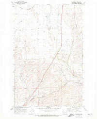 Bluestem Washington Historical topographic map, 1:24000 scale, 7.5 X 7.5 Minute, Year 1969
