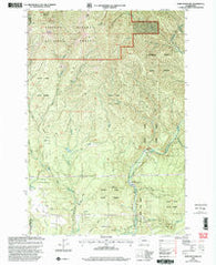 Bobs Mountain Washington Historical topographic map, 1:24000 scale, 7.5 X 7.5 Minute, Year 2000