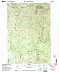 Bobs Mountain Washington Historical topographic map, 1:24000 scale, 7.5 X 7.5 Minute, Year 2000