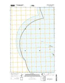 Bodelteh Islands Washington Current topographic map, 1:24000 scale, 7.5 X 7.5 Minute, Year 2014