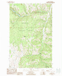 Bodie Washington Historical topographic map, 1:24000 scale, 7.5 X 7.5 Minute, Year 1988