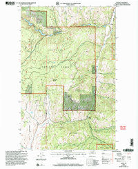 Bodie Washington Historical topographic map, 1:24000 scale, 7.5 X 7.5 Minute, Year 2001