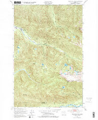 Bogachiel Peak Washington Historical topographic map, 1:24000 scale, 7.5 X 7.5 Minute, Year 1950