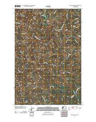 Boistfort Peak Washington Historical topographic map, 1:24000 scale, 7.5 X 7.5 Minute, Year 2011
