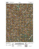Boistfort Peak Washington Historical topographic map, 1:24000 scale, 7.5 X 7.5 Minute, Year 2011
