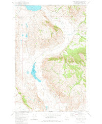 Boot Mountain Washington Historical topographic map, 1:24000 scale, 7.5 X 7.5 Minute, Year 1980