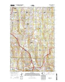 Bothell Washington Current topographic map, 1:24000 scale, 7.5 X 7.5 Minute, Year 2014