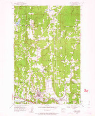 Bothell Washington Historical topographic map, 1:24000 scale, 7.5 X 7.5 Minute, Year 1953