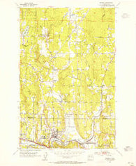 Bothell Washington Historical topographic map, 1:24000 scale, 7.5 X 7.5 Minute, Year 1953