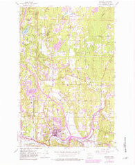 Bothell Washington Historical topographic map, 1:24000 scale, 7.5 X 7.5 Minute, Year 1953