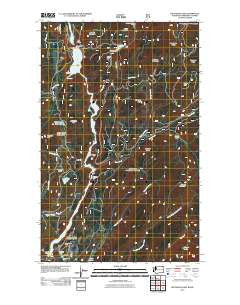 Boundary Dam Washington Historical topographic map, 1:24000 scale, 7.5 X 7.5 Minute, Year 2011