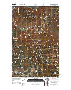 Boundary Mountain Washington Historical topographic map, 1:24000 scale, 7.5 X 7.5 Minute, Year 2011
