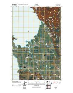 Bow Washington Historical topographic map, 1:24000 scale, 7.5 X 7.5 Minute, Year 2011