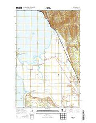 Bow Washington Current topographic map, 1:24000 scale, 7.5 X 7.5 Minute, Year 2014